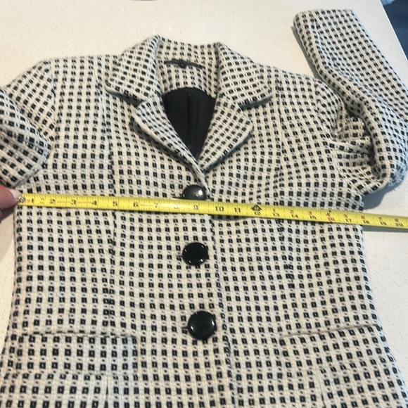 Optimum Nostalgic Wool Blend 3/4 Length Coat Women’s Vintage Style Size 4 - Picture 15 of 16